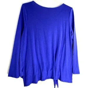 zx platinum | Tops | Zx Platinum Flow Knotted Top Shirt Long